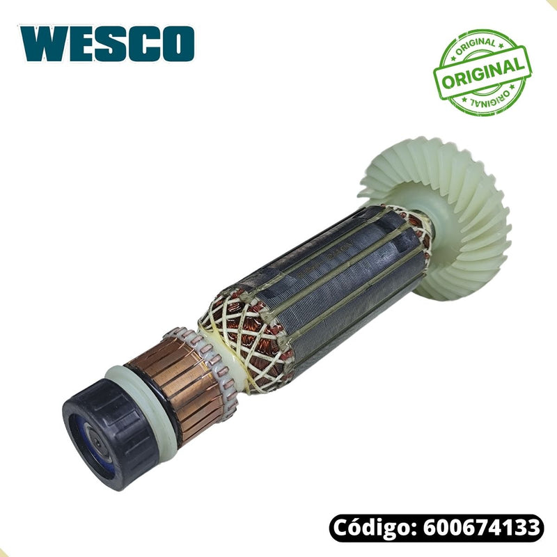 Induzido 220v p/ Esmerilhadeira Wesco Ws4750