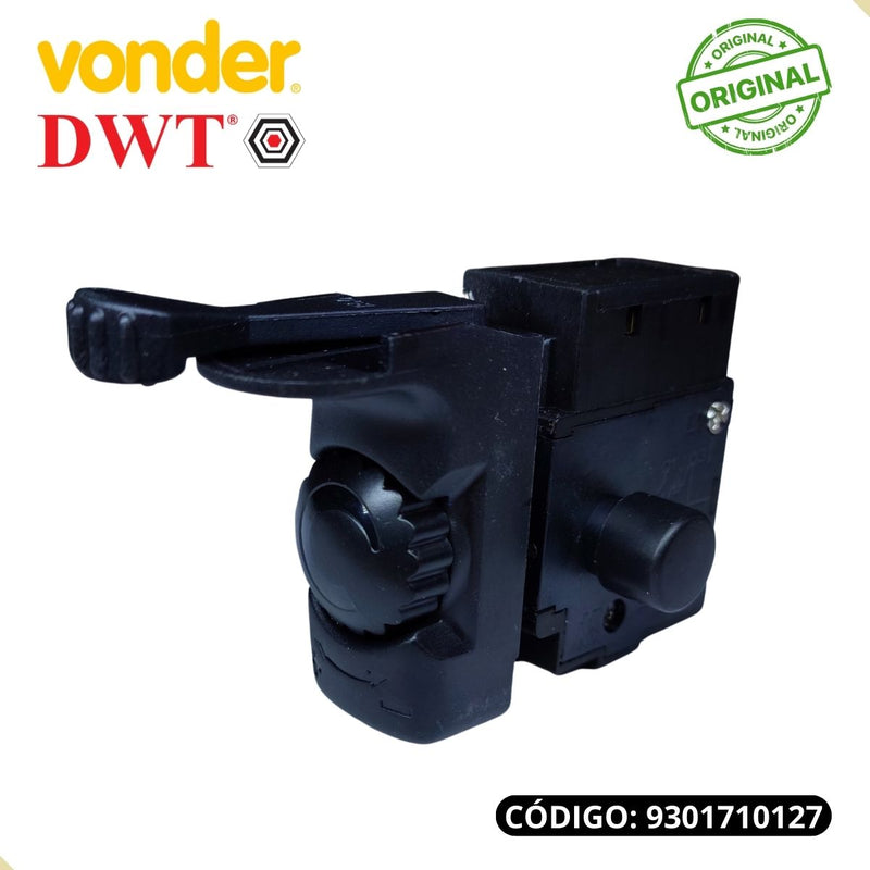 Interruptor gatilho p/ Furadeira Vonder Fiv852 Dwt Fid852