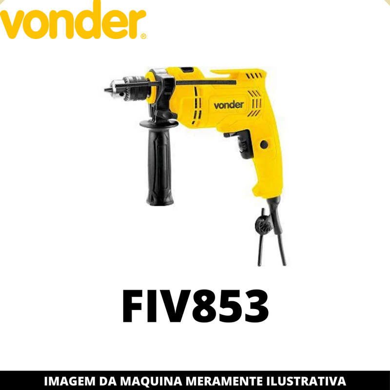 Induzido 220v p/Furadeira Vonder FIV853