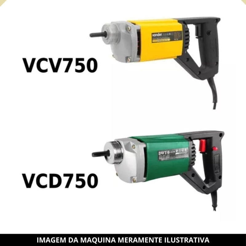 Interruptor P/ Vibrador De Concreto Vonder Vcv750 Dwt Vcd750