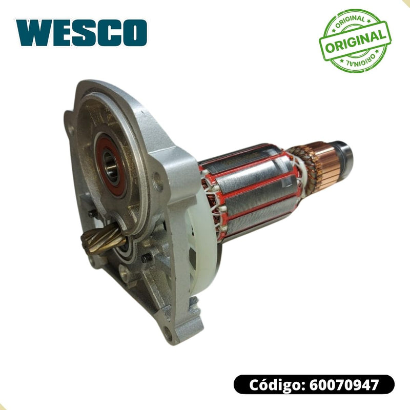 Rotor Induzido 220v Completo p/ Martelete Ws3250 Wesco