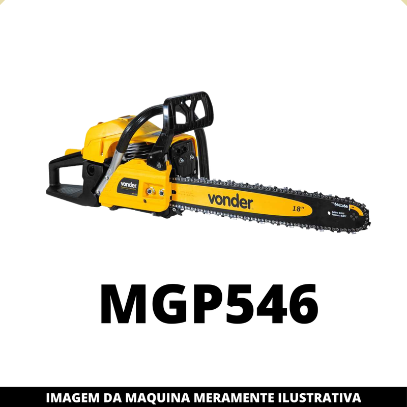 Sabre e Corrente 18'' Motosserra Vonder MGP546