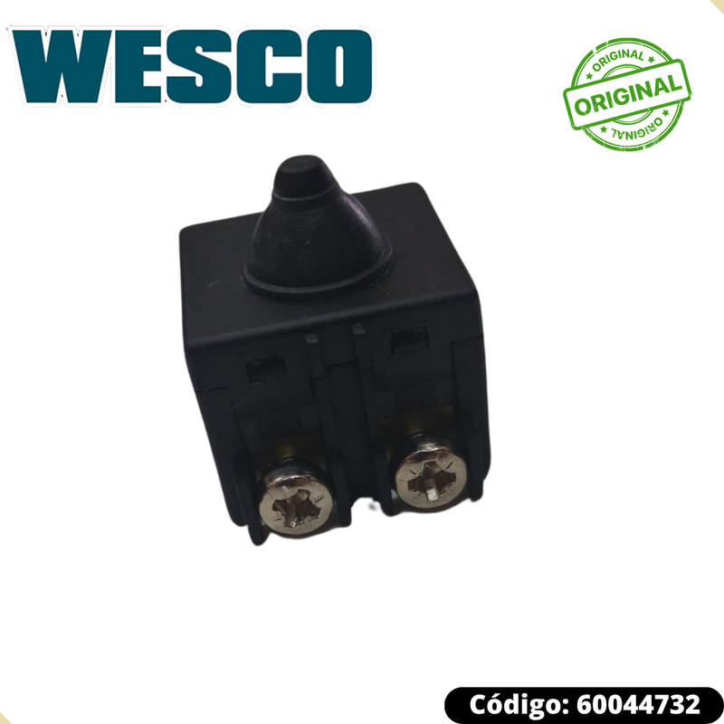 Interruptor P/Esmilhadeira Wesco WS4740 - WS4740U