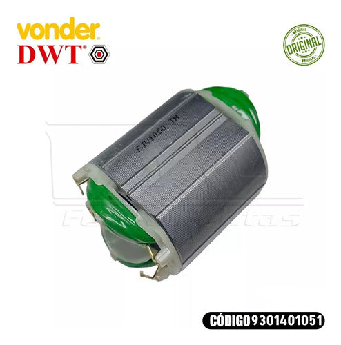 Bobina Estator P/furadeira Vonder Fiv1050 E Dwt Fid1050 110v