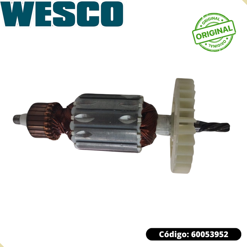 Induzido 110v P/Misturador de Argamassa Wesco WS5519