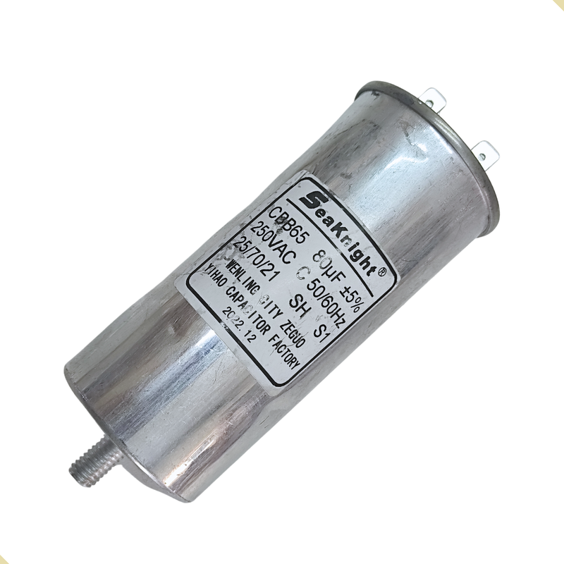 Capacitor 80uf p/ Motocompressor MCV085 127v