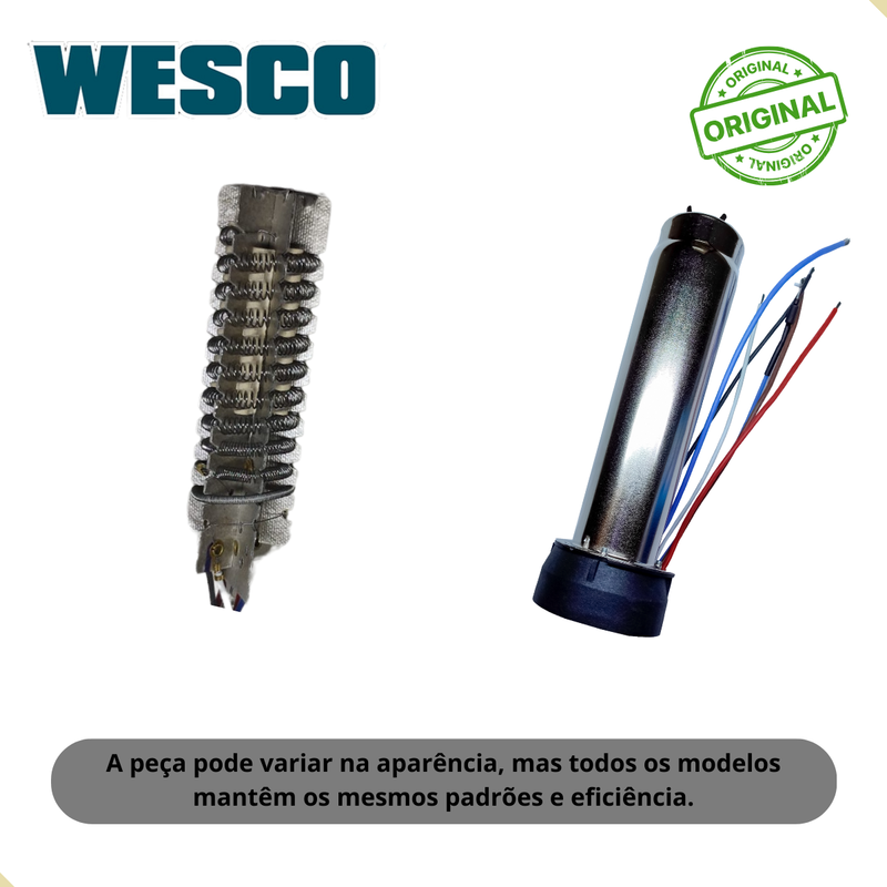 Resistência 220v para Soprador térmico Wesco Ws6427