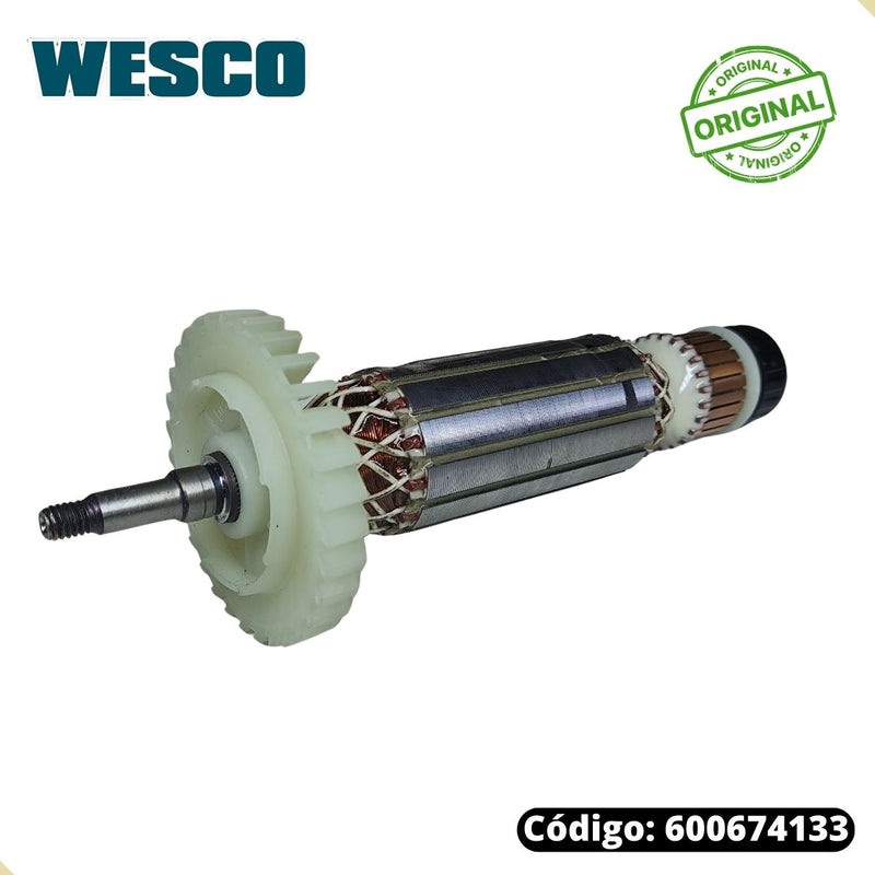 Induzido 220v p/ Esmerilhadeira Wesco Ws4750