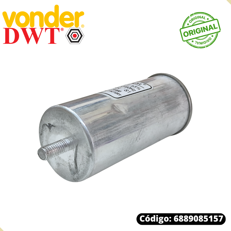 Capacitor 80uf p/ Motocompressor MCV085 127v