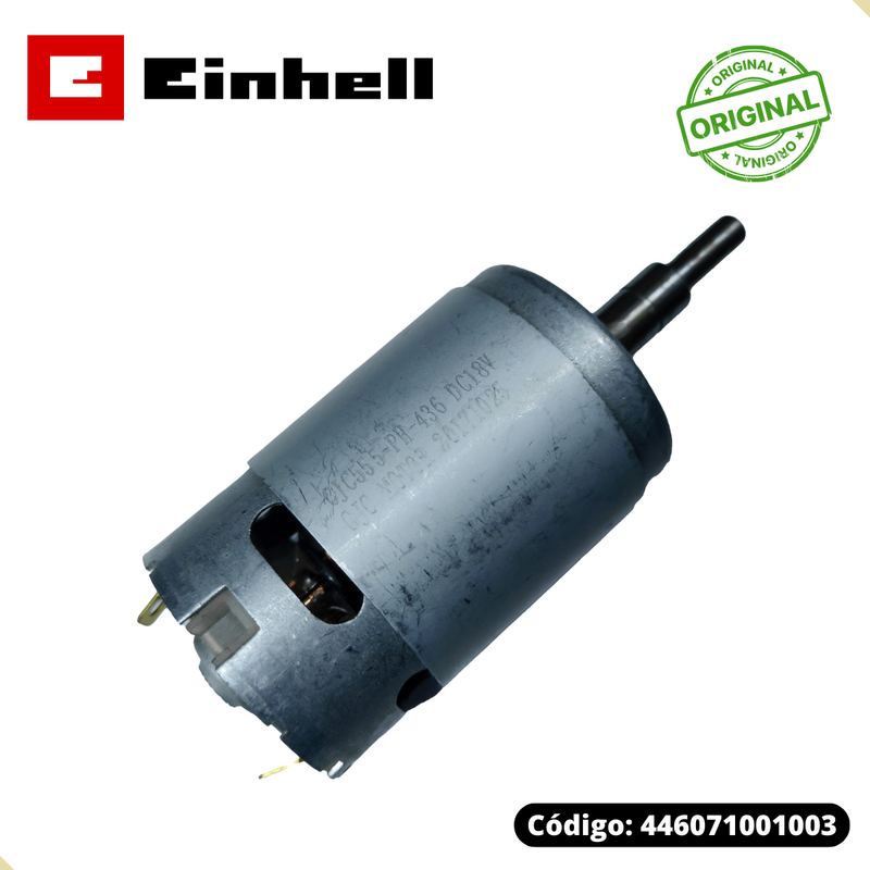 Motor e pinhão para Lixadeira Einhell TE-OS 18/1 LI SOLO