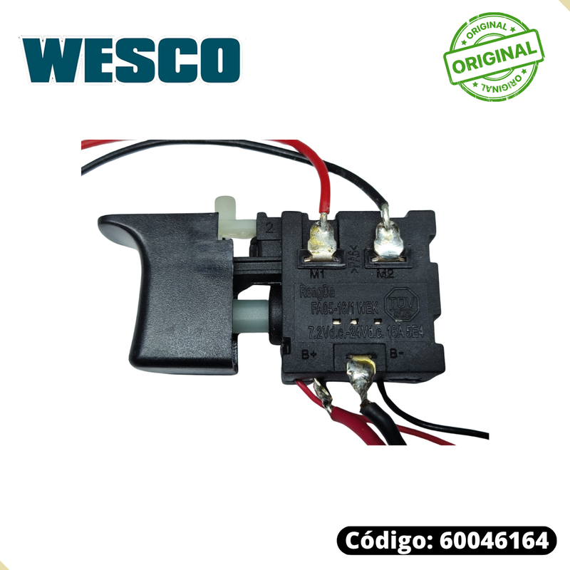 Interruptor p/ Parafusadeira Wesco Ws2533