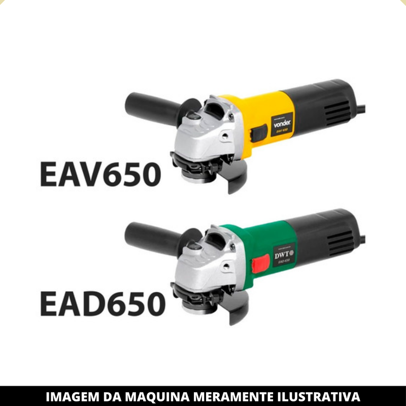 Proteção p/ Esmerilhadeira Vonder e Dwt Diversos Modelos 4"