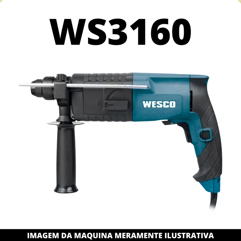 Induzido 220v P/Martelete Wesco WS3160