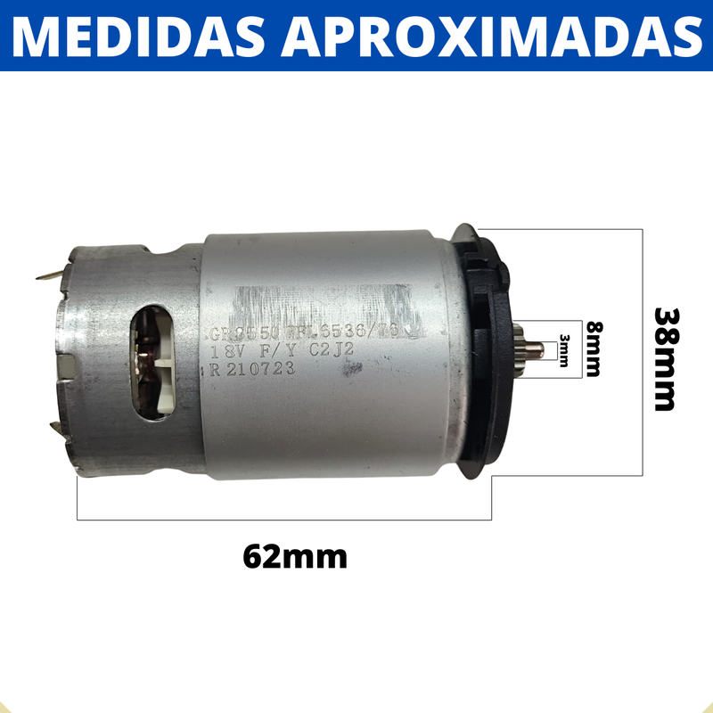 Motor 20v p/ Parafusadeira WX101.9 Worx