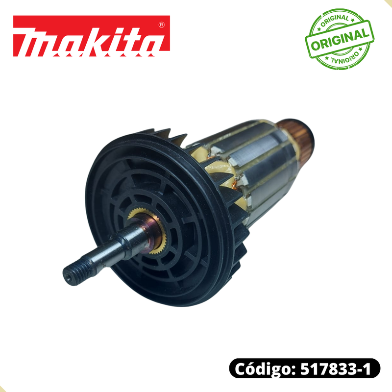 Rotor Induzido P/ Esmerilhadeira GA7040S/GA9040S 220V