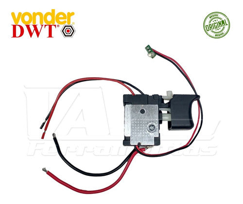 Interruptor Parafusadeira De Impacto Vonder Ipv1818i E Dwt