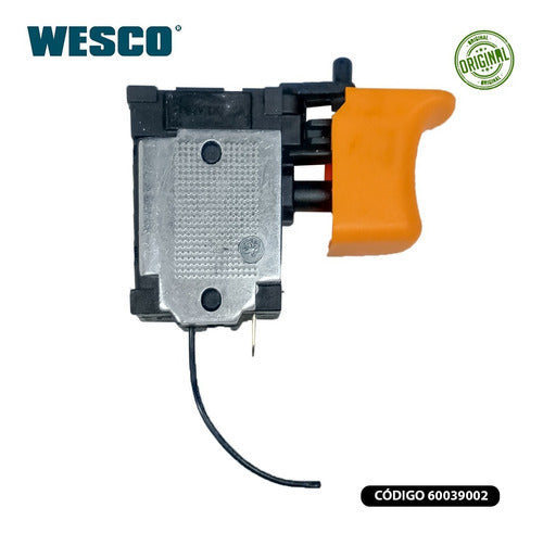 Interruptor Para Parafusadeira Wesco Ws2938 /ws2937 /ws2801