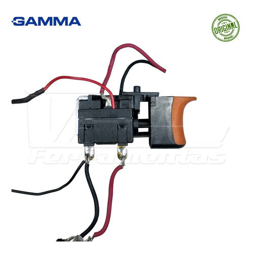 Motor E Interruptor Para Parafusadeira Gamma Hg101