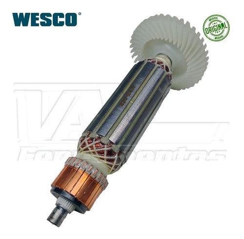 Rotor Induzido 220v P/ Esmerilhadeira Wesco Ws4740