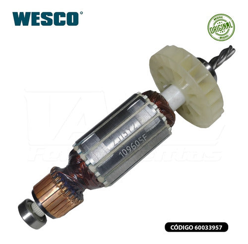 Induzido (rotor) Para Furadeira Ws3145u Wesco 110v