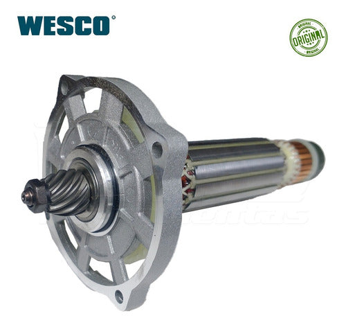 Rotor Induzido Completo 220v P/ Esmerilhadeira Wesco Ws4740