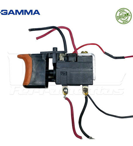 Motor E Interruptor Para Parafusadeira Gamma Hg101