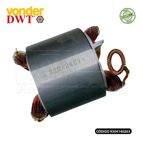 Estator (bobina) 220v P/ Serra Circular Vonder Scv1400/scd