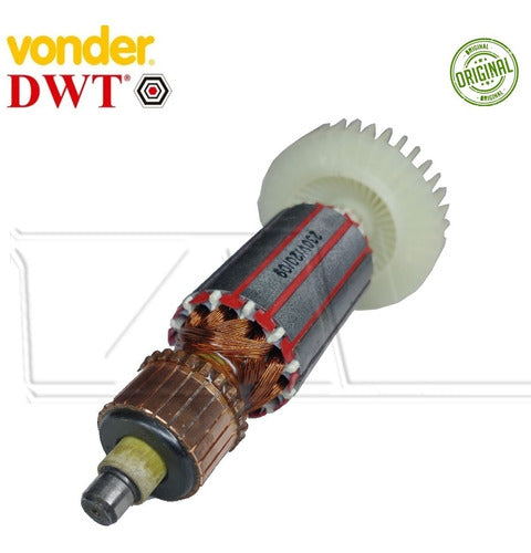 Induzido 220v P/furadeira Vonder Fiv1050a Dwt Sbm1050t