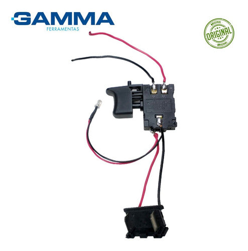 Interruptor (gatilho) P/ Parafusadeira Gamma G12301 21v