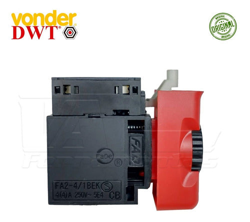 Interruptor Para Furadeira Dwt Sbm1050t / Sbm600 / Sbm500