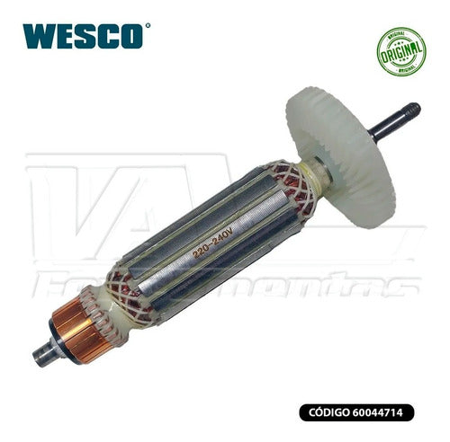 Rotor Induzido 220v P/ Esmerilhadeira Wesco Ws4740