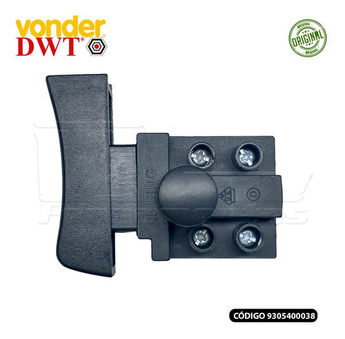 Interruptor (gatilho) 110v P/ Serra Tico Tico Vonder Ttv400