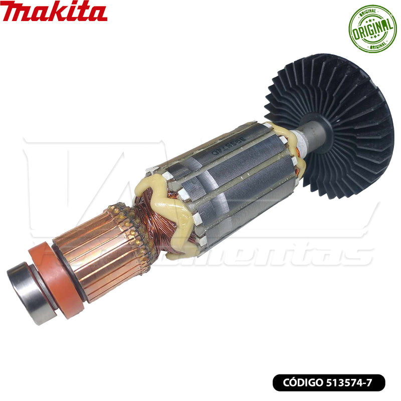 Rotor Induzido p/ Esmerilhadeira SA7000C Makita