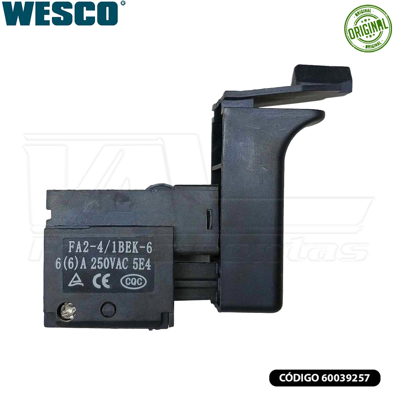 Interruptor para Parafusadeira Wesco Ws3141