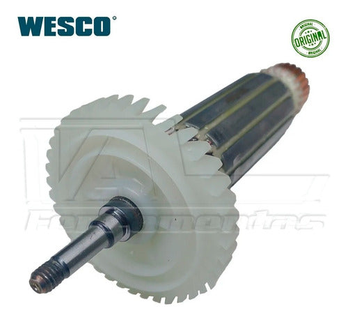 Rotor Induzido 220v P/ Esmerilhadeira Wesco Ws4740