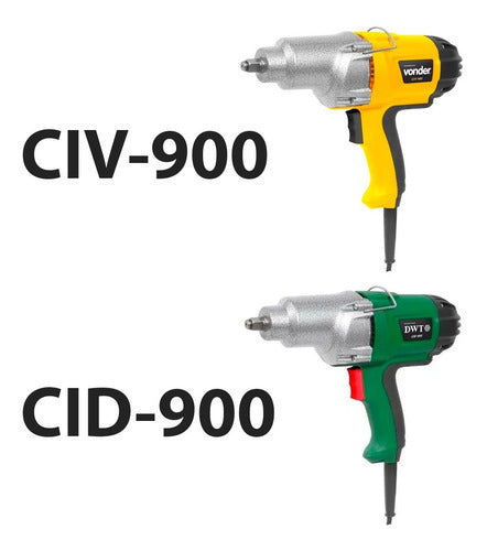 Interruptor  Chave De Impacto Vonder Civ-900 E Dwt Cid-900