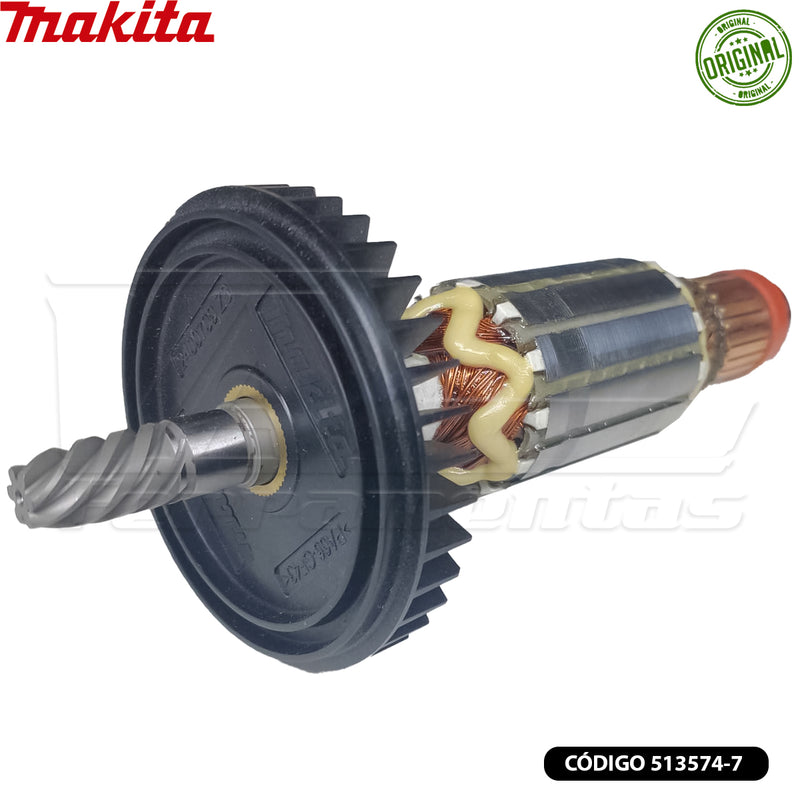 Rotor Induzido p/ Esmerilhadeira SA7000C Makita