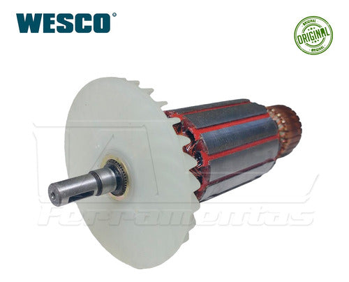 Induzido 220v P/ Serra Marmore Ws3900 E Ws3903 Wesco