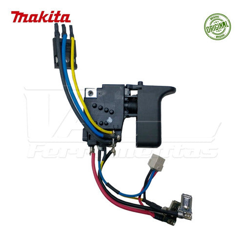 Interruptor (gatilho) P/ Martelete Dhr165 Makita Dc18v