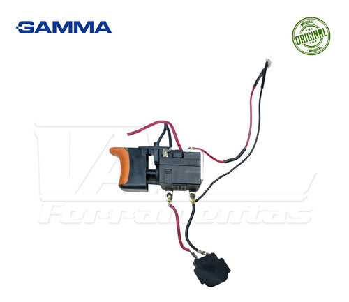 Motor E Interruptor Para Parafusadeira Gamma Hg101