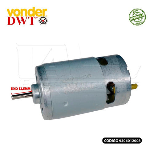 Motor 12v P/parafusadeira Vonder Pfv012 E Dwt Pfd012